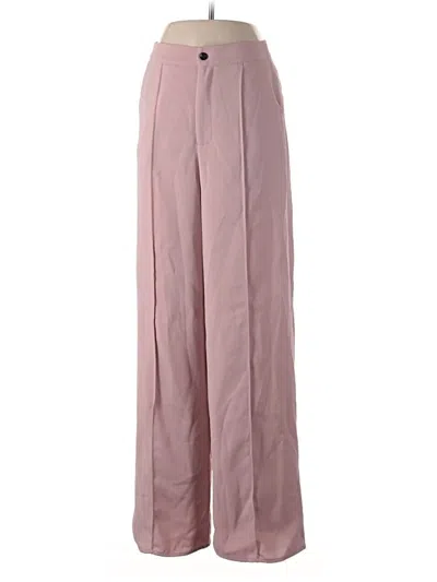 Pre-owned She + Sky Dress Pants In Pink