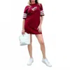 She + Sky Game Day Dress In Garnett In Multi