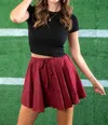 She + Sky Gamecock Pride Skort In Garnet In Multi