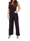 She + Sky Jump Around Jumpsuit In Brown