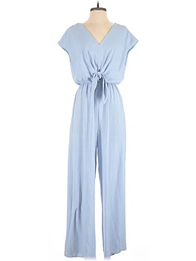 Pre-owned She + Sky Jumpsuit In Blue