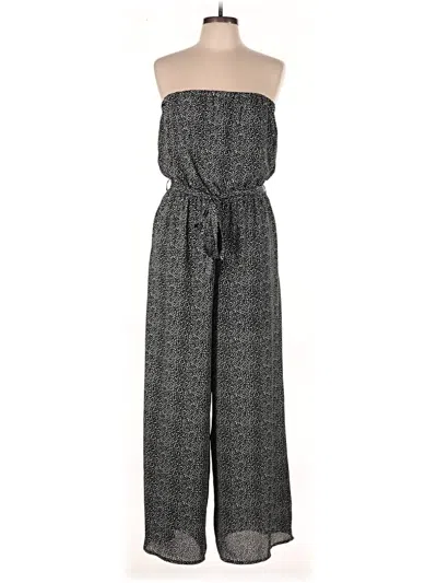 Pre-owned She + Sky Jumpsuit In Gray