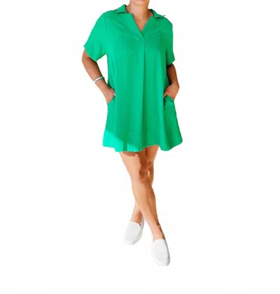 She + Sky Katelyn Dress In Bright Green