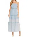 She + Sky Misty Dress In Blue In Blue