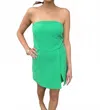 She + Sky Pool Party Problem Romper In Kelly Green In Green
