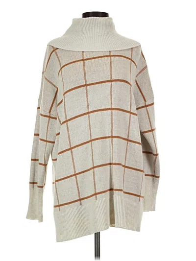 Pre-owned She + Sky Pullover Sweater In Ivory