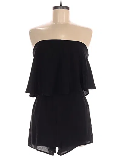 Pre-owned She + Sky Romper In Black