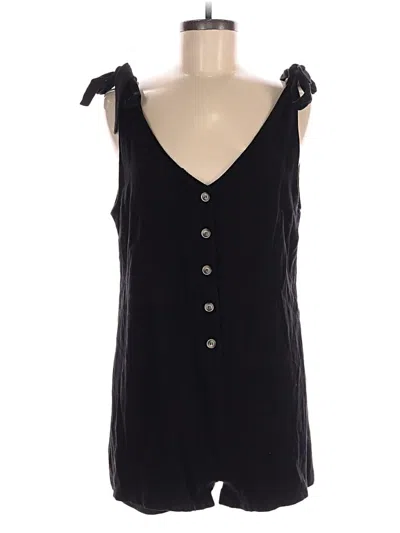 Pre-owned She + Sky Romper In Black