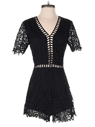 Pre-owned She + Sky Romper In Black