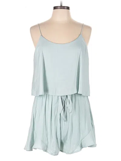 Pre-owned She + Sky Romper In Blue