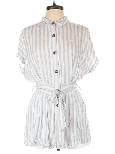 Pre-owned She + Sky Romper In Blue