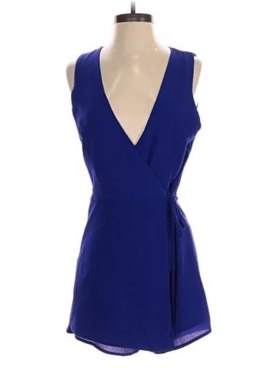 Pre-owned She + Sky Romper In Blue