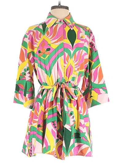Pre-owned She + Sky Romper In Green