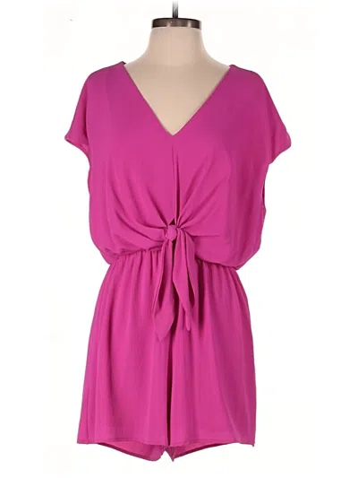 Pre-owned She + Sky Romper In Pink