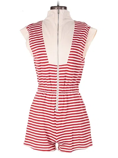 Pre-owned She + Sky Romper In Red