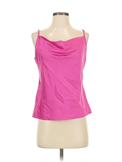 Pre-owned She + Sky Sleeveless Blouse In Pink