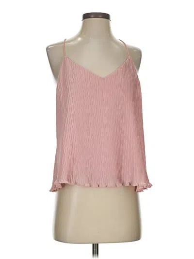 Pre-owned She + Sky Sleeveless Blouse In Pink