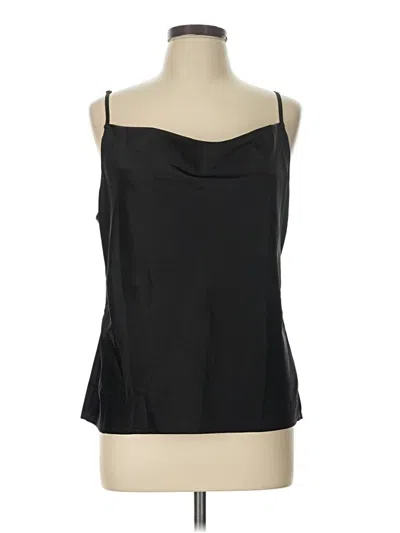 Pre-owned She + Sky Sleeveless Top Black Strapless Neckline Tops