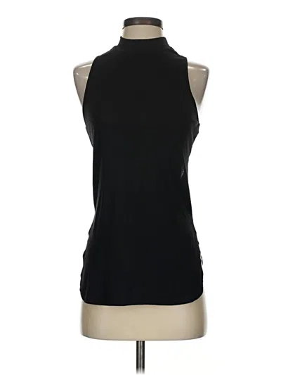Pre-owned She + Sky Sleeveless Top Black Turtleneck Tops