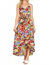 She + Sky Tropical Midi Dress In Multi In Multi