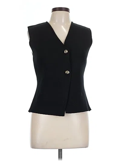 Pre-owned She + Sky Vest In Black