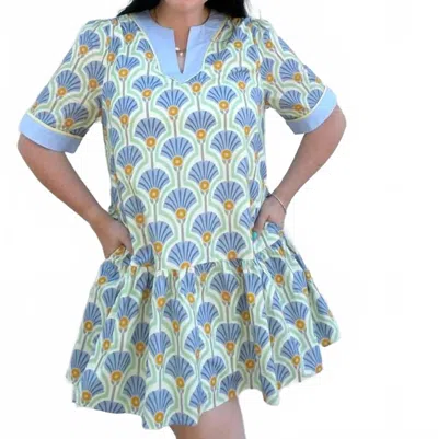 She + Sky Woven Beauty Dress In Multicolor