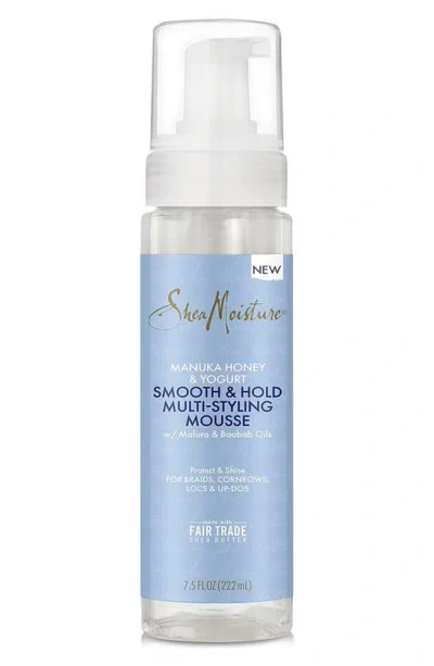 Shea Moisture Smooth & Hold Multi-styling Mousse In White