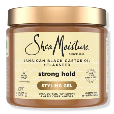 Sheamoisture Jamaican Black Castor Oil And Flaxseed Strong Hold Styling Gel