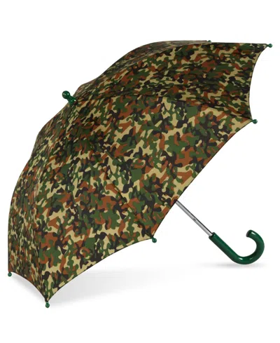 Shedrain Boys And Girls Manual Stick Umbrella In Green