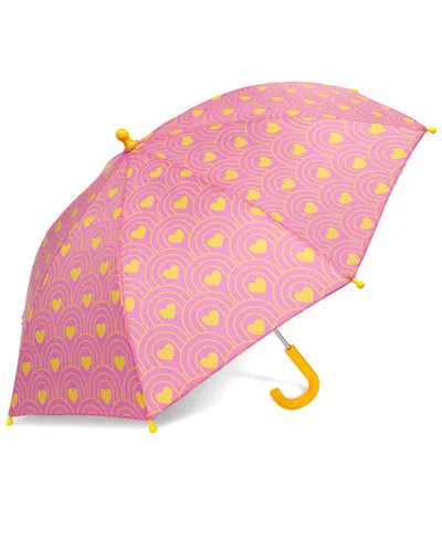 Shedrain Boys And Girls Manual Stick Umbrella In Pink
