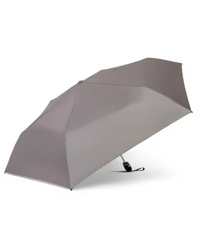 Shedrain Men's Slim Compact Automatic Open And Close Umbrella In Gray