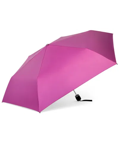 Shedrain Men's Slim Compact Automatic Open And Close Umbrella In Pink