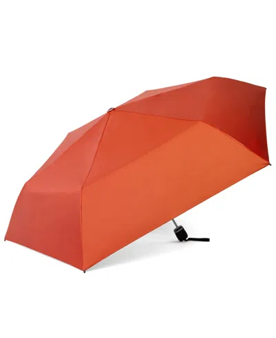 Shedrain Men's Slim Compact Automatic Open And Close Umbrella In Orange