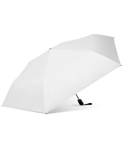 Shedrain Men's Slim Compact Automatic Open And Close Umbrella In White