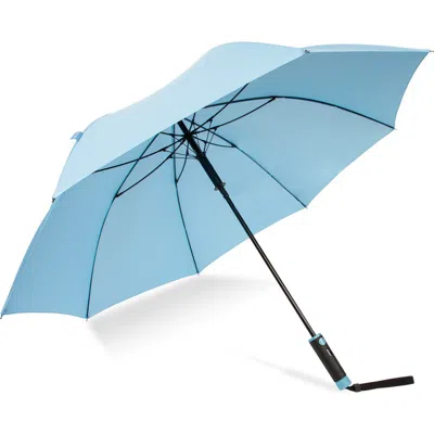 Shedrain The Duo Umbrella In Retro Blue