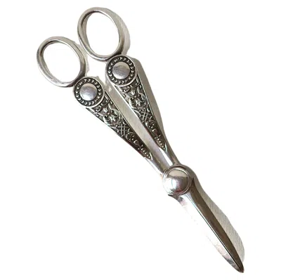 Pre-owned Sheffield English Scissors Shears In Silver