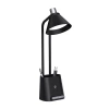 Sheffield Labs 16.6" Raquel Black Matte Led Desk Lamp In Black