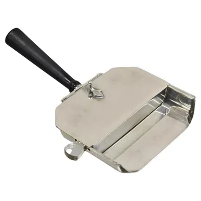 Pre-owned Sheffield Silver Co. Usa Silver Plated Butlers Crumb Catcher Tray W/ Broom