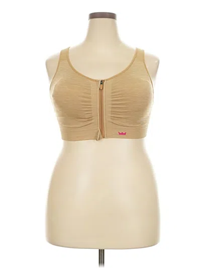 Pre-owned Shefit Sports Bra In Brown