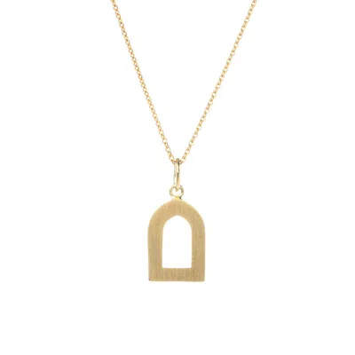 Sheida Farrokhi Women's Gold / Yellow Sahra Pendant - Solid Yellow Gold