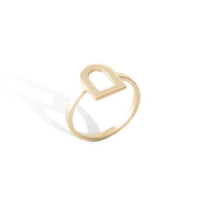 Sheida Farrokhi Women's Gold / Yellow Sahra Ring - Solid Yellow Gold