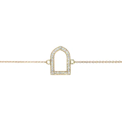 Sheida Farrokhi Women's Sahra Diamond Bracelet - Solid Yellow Gold