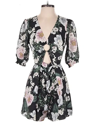 Sheike Romper In Black