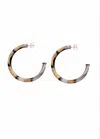 Sheila Fajl Women's Arlene Hoops In Burnished Silver In Multi