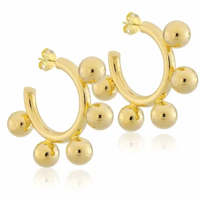 Sheila Fajl Women's Augusta Hoops Earrings In Gold