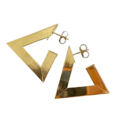 Sheila Fajl Women's Harmony Hoops Earrings In Shiny 18k Gold In Multi