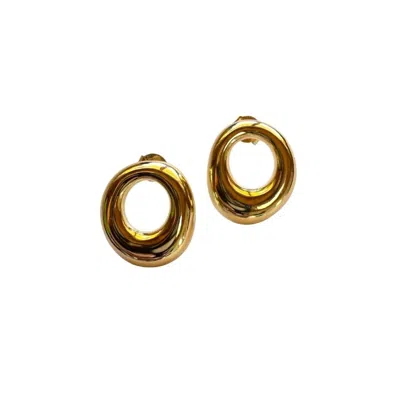 Sheila Fajl Women's Infinity Glow Earrings In Shiny Gold In Multi