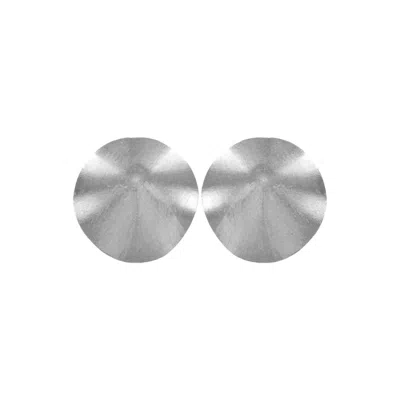 Sheila Fajl Women's Isla Studs In Brushed Silver In Metallic