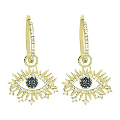 Sheila Fajl Women's Look At Me Hoops In Gold