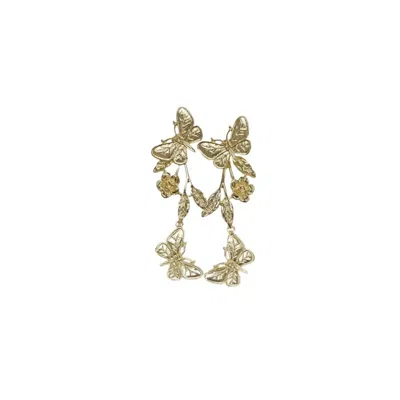 Sheila Fajl Women's Mirella Earrings In Shiny Gold In Multi